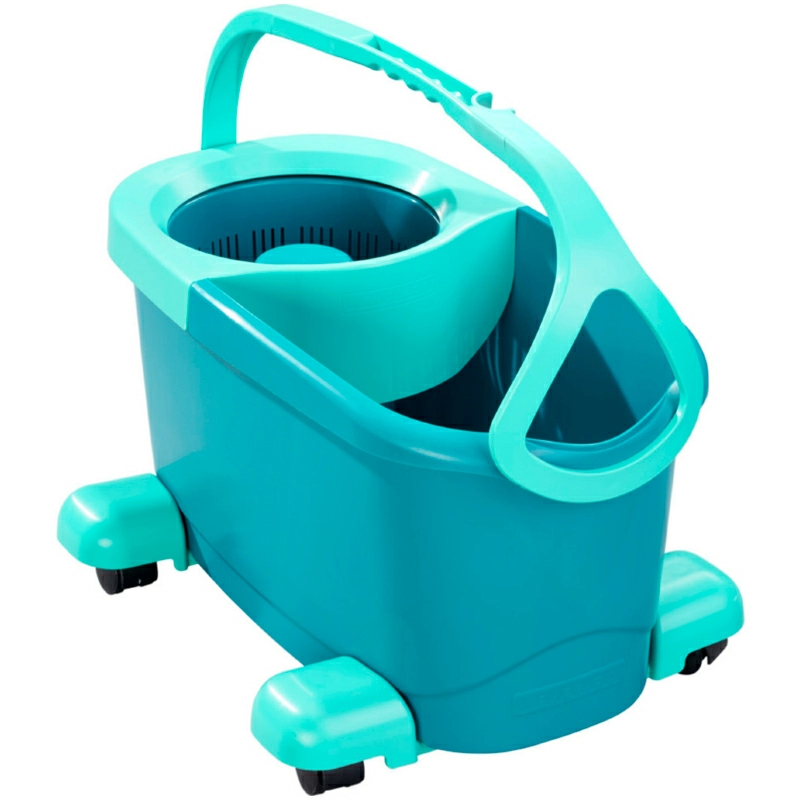 Набор для уборки Leifheit Clean Twist швабра и ведро с отжимом на колесиках фото 3