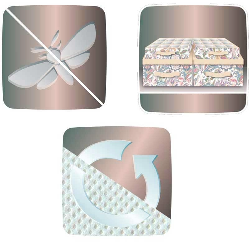 Чехол для одежды Hausmann Paisley 60x137см, бежевый фото 4