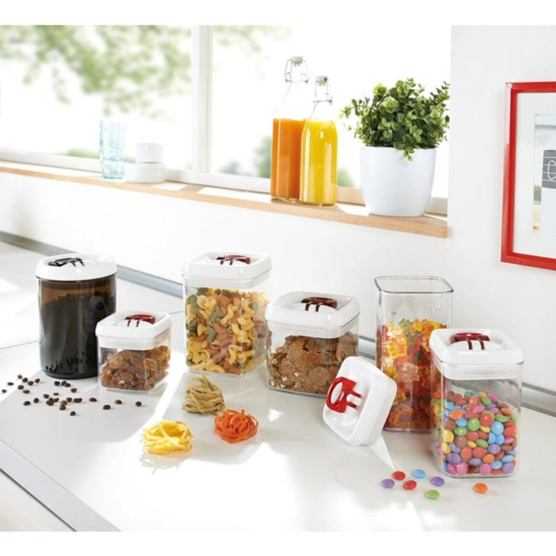 3 Контейнер квадратный для хранения Leifheit Fresh&Easy 0,4л фото 3