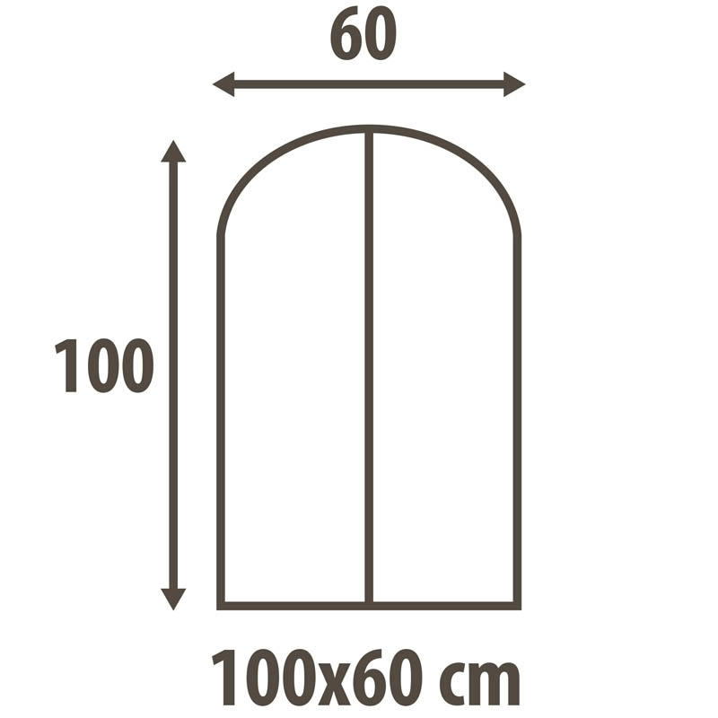 Чехол для одежды Hausmann Herbarium 100x60см фото 2