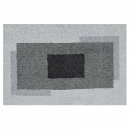 1 Коврик для ванной 60x90см Spirella Anela, серый фото 1