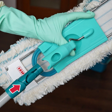 Швабра с телескопической ручкой Leifheit Hausrein Profi фото 11