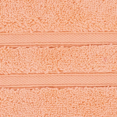 4 Полотенце махровое Pappel Cirrus/S 50x100см, цвет персиковый фото 4