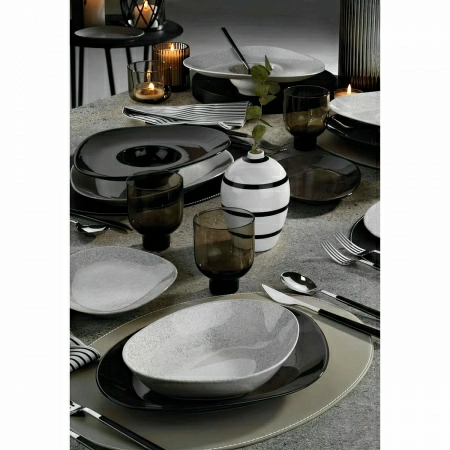 Блюдо Kutahya Galaxy, цвет серый фото 3