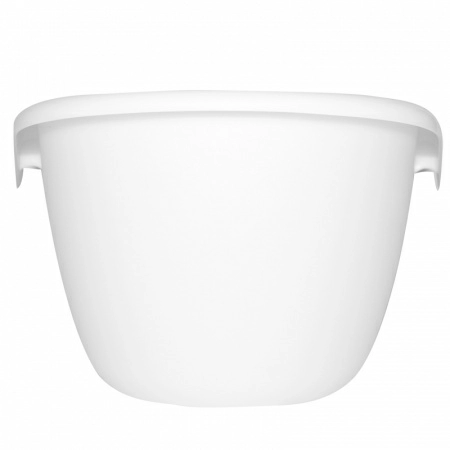 Таз универсальный Hausmann Funny Smile 12л, белый фото 2