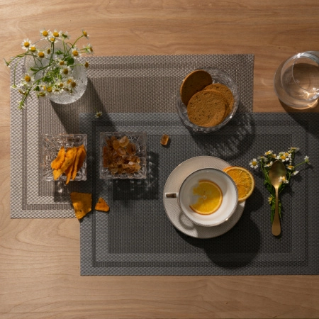 2 Салфетка сервировочная Zapel Frame silver stripe фото 2