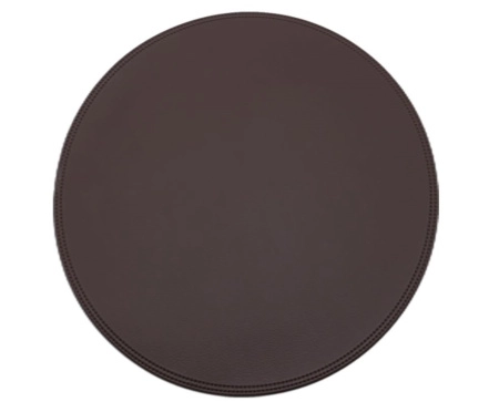 Салфетка под посуду Zapel круглая 38см dark brown фото 1