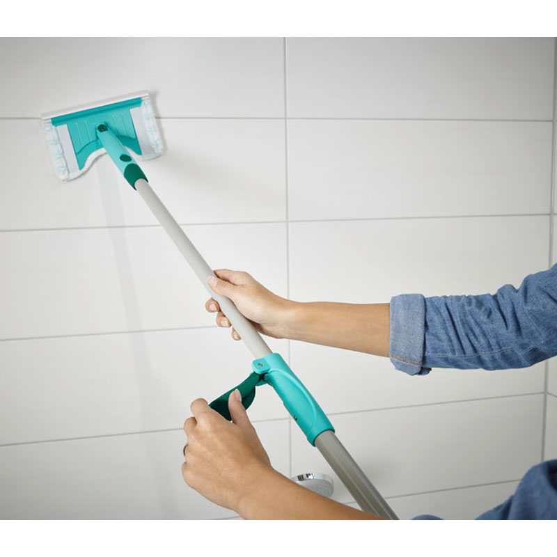 Швабра с телескопической ручкой Leifheit Bath cleaner micro duo фото 4