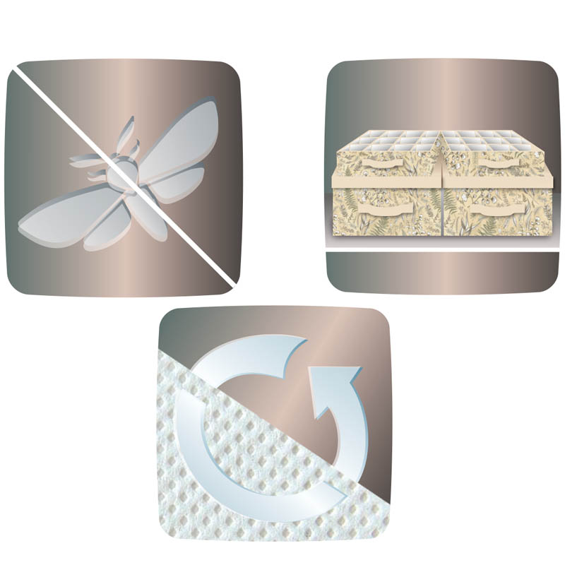 Кофр для хранения Hausmann Herbarium 30x40x25см фото 2