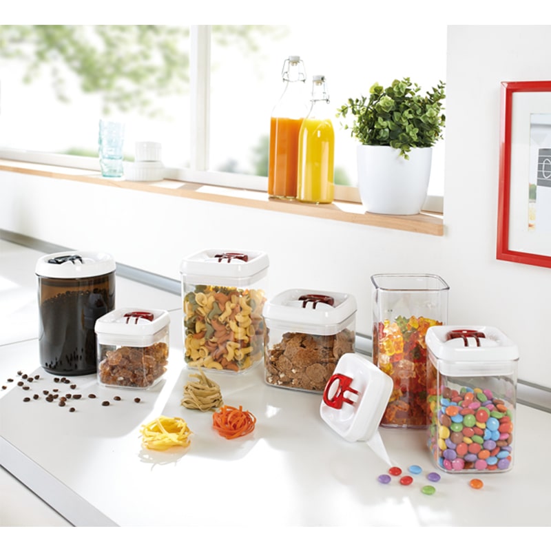 Контейнер квадратный для хранения Leifheit Fresh&Easy 1л фото 2