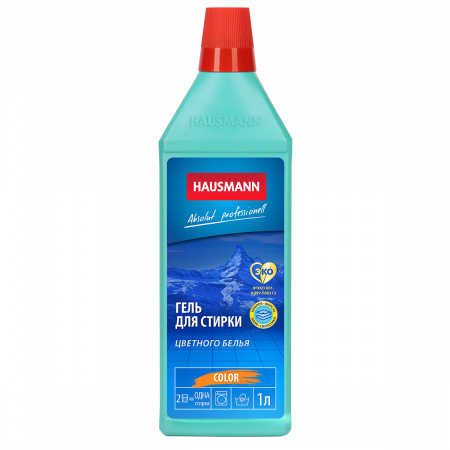 Гель для стирки цветного белья Hausmann 1л фото 1